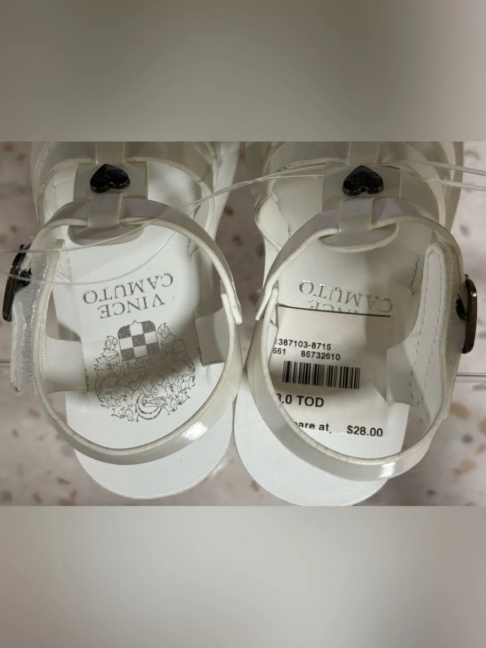 Vince Camuto Toddler Girl's Fisherman Sandal Size 8